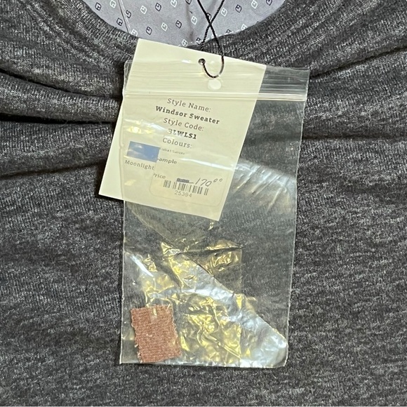 Tilley Windsor Sweater BLWS1 Wanderer Collection Blue Size Med - Picture 9 of 10